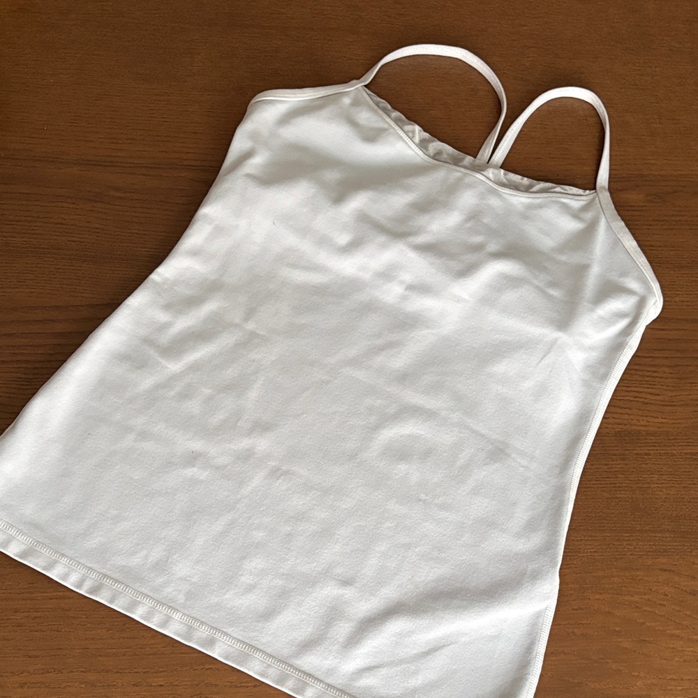2/$30❤️ LULULEMON - Flow Y 2-in-1 Lightest Grey Tank Top
